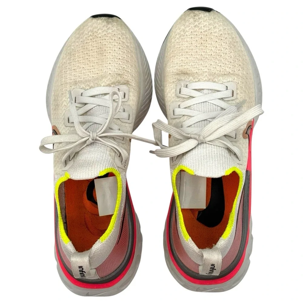 Nike React Infinity Run Flyknit Women's Size 8.5‎ Pink Blast Running Shoes Gym - Picture 6 of 8